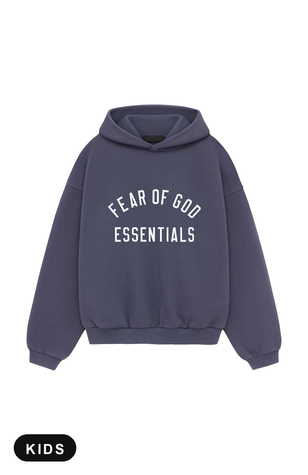 Fear of God Essentials Marine Kids Hoodie - voorkant