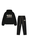 Fear Of God Essentials NBA hoodie and sweatpants set in black