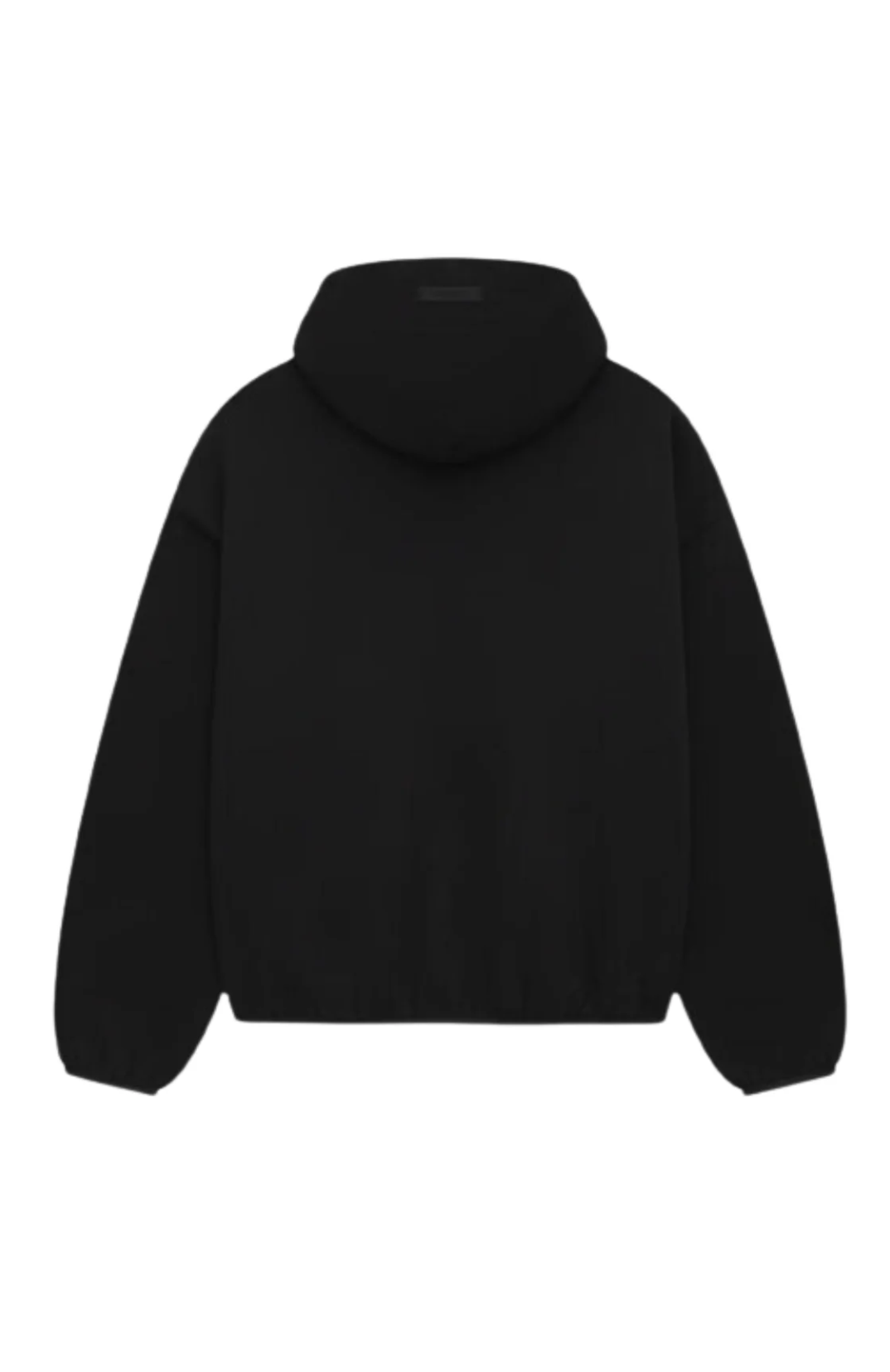 Fear Of God Essentials NBA hoodie in black back view