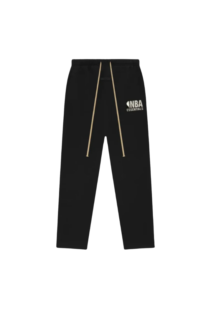 Fear Of God Essentials NBA sweatpants in black front view