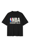 Fear of God ESSENTIALS NBA t-shirt in black white