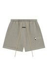 Fear of God Essentials NBA Warm Heather Summer Set shorts in warm heather front view