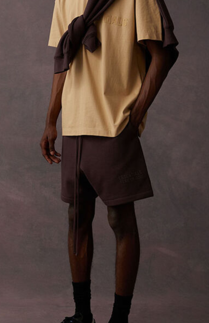 Fear of God Essentials Plum Summer Set two-piece set in plum