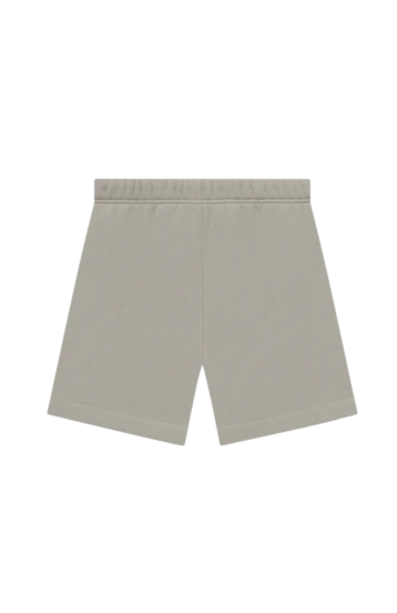 Fear of God Essentials Seal Summer Set shorts in seal front view