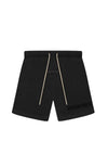 Fear of God Essentials SS23 Jet Black Summer shorts in jet black front view