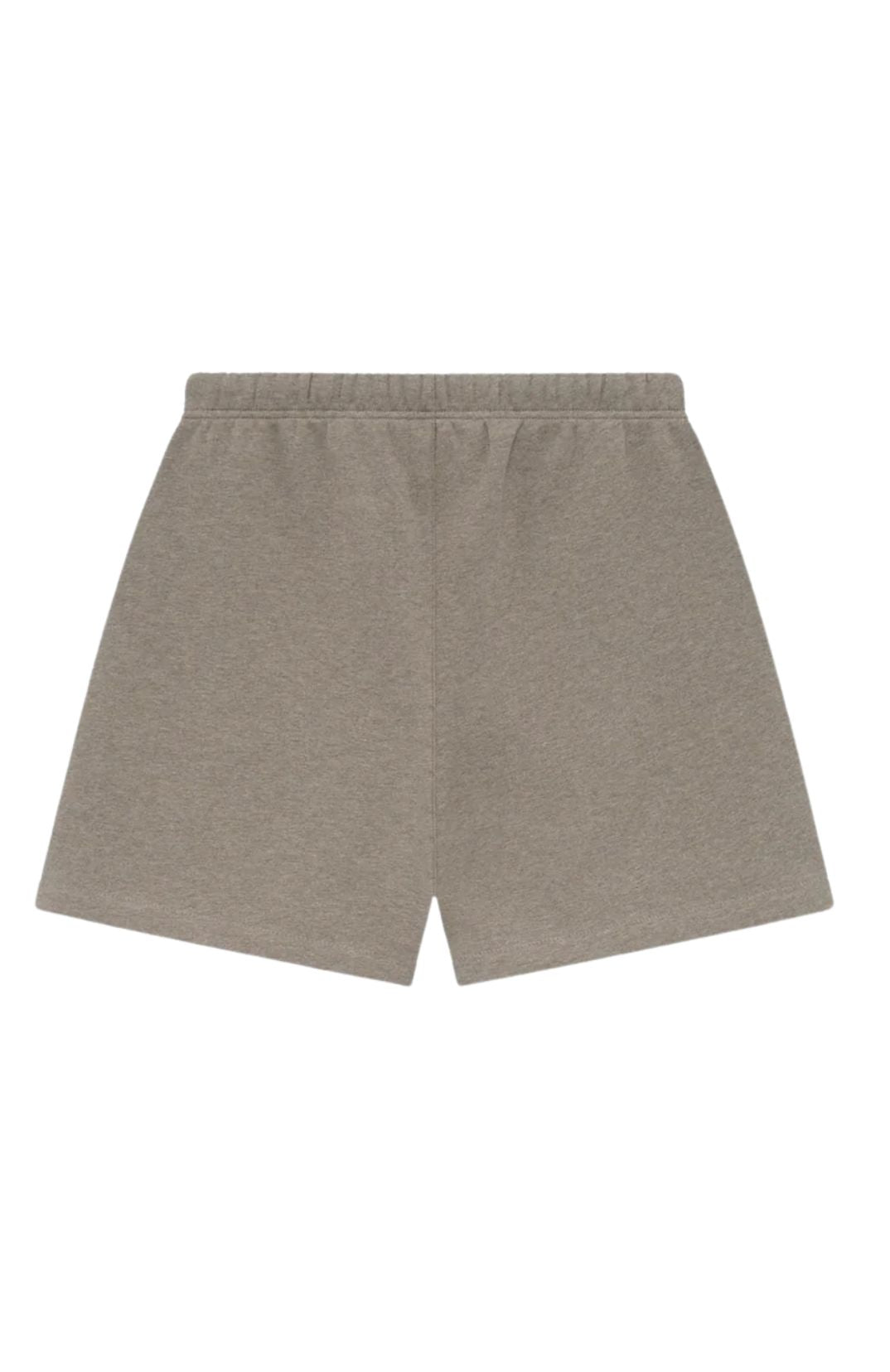 Fear of God Essentials SS25 Homestead Heather Summer shorts in homestead heather back view