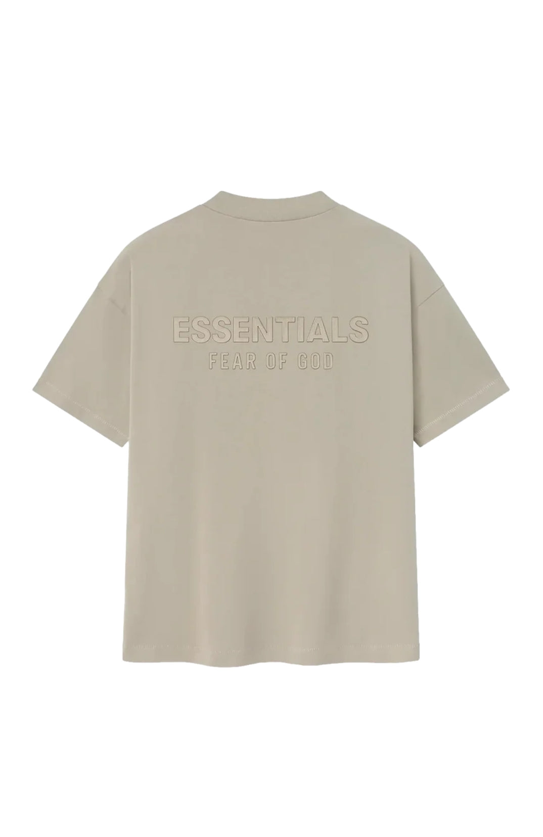 Fear of God Essentials SS25 Timber Summer t-shirt in timber back view