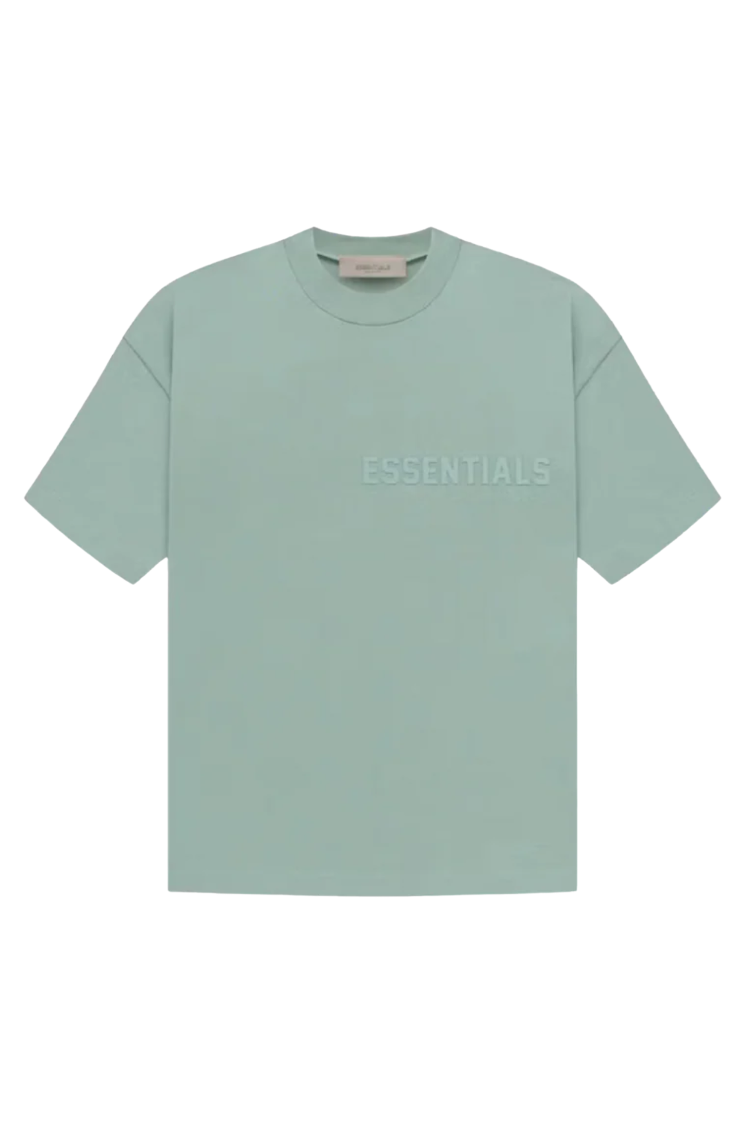 Fear of God Essentials Sycamore Summer t-shirt in green front view
