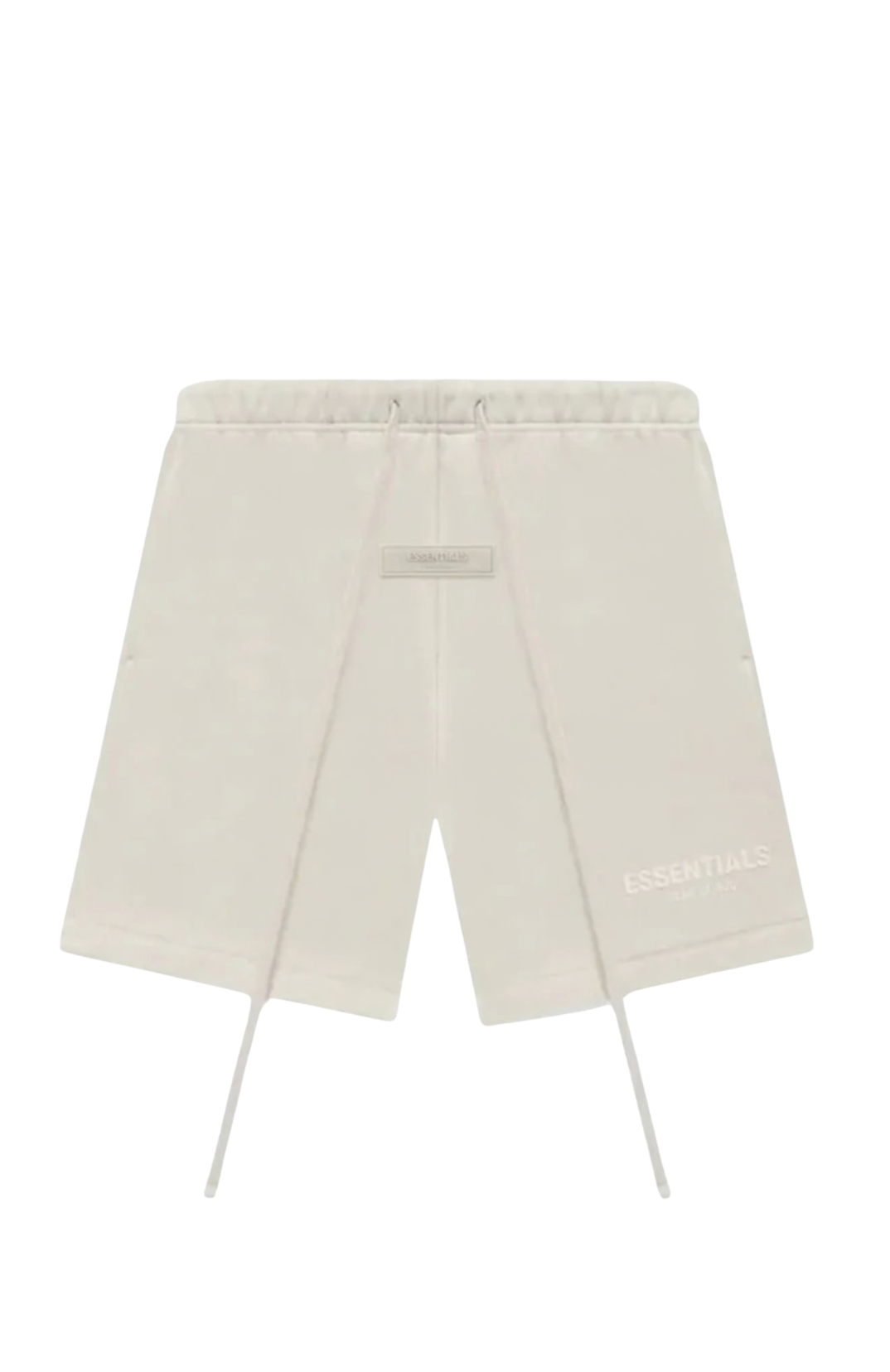 Fear of God Essentials Wheat shorts in wheat front view