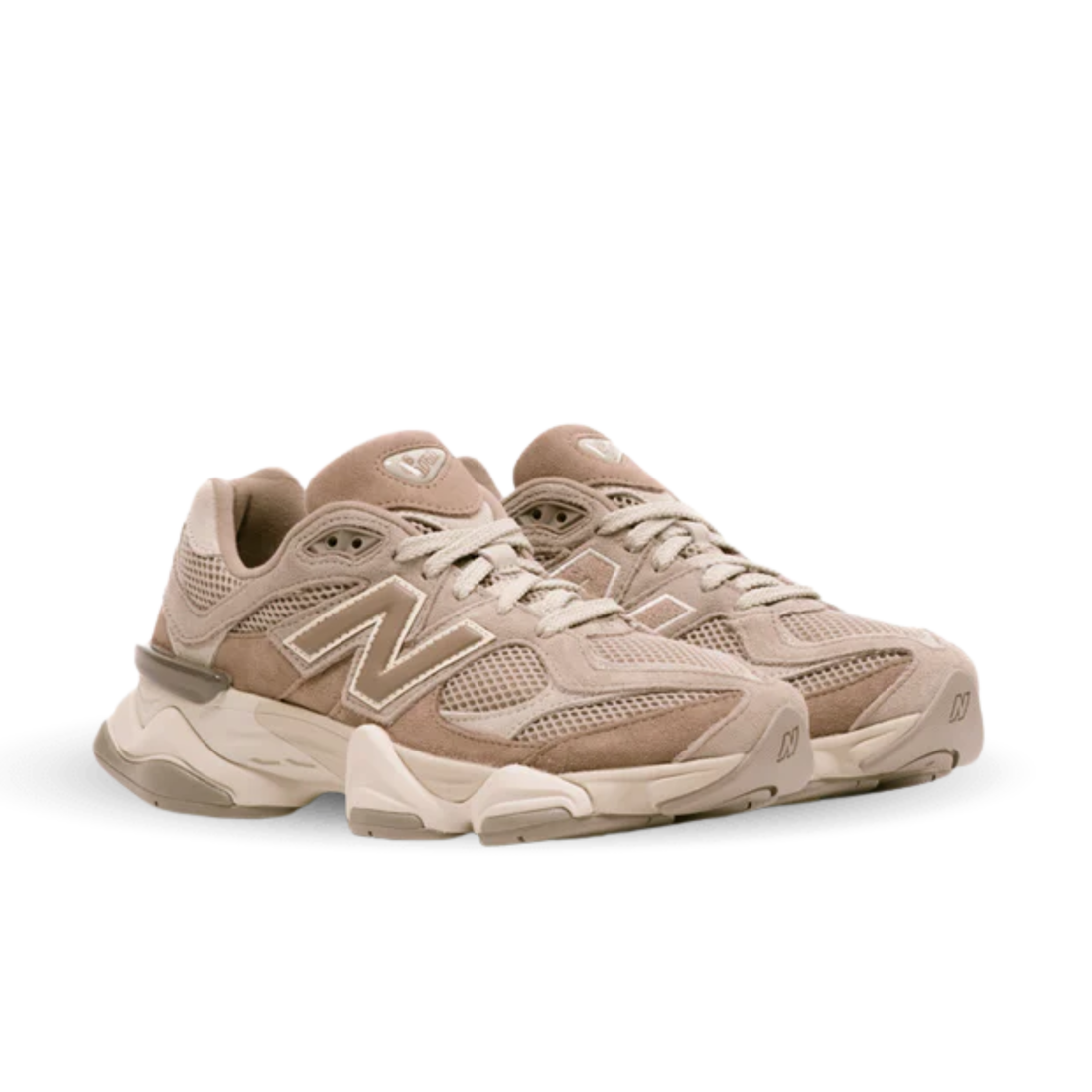 New Balance 9060 sneaker in arid stone mushroom