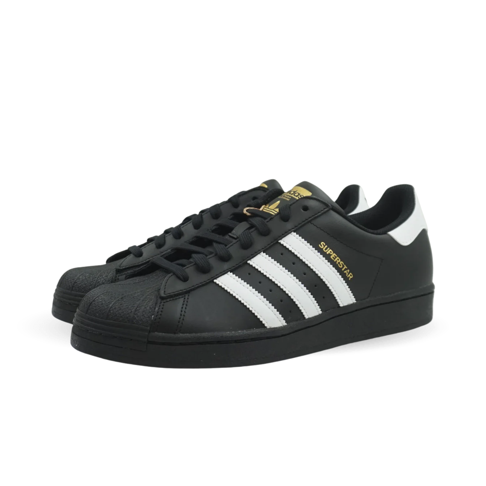 Adidas Superstar Core Black Cloud White Gold - EG4959