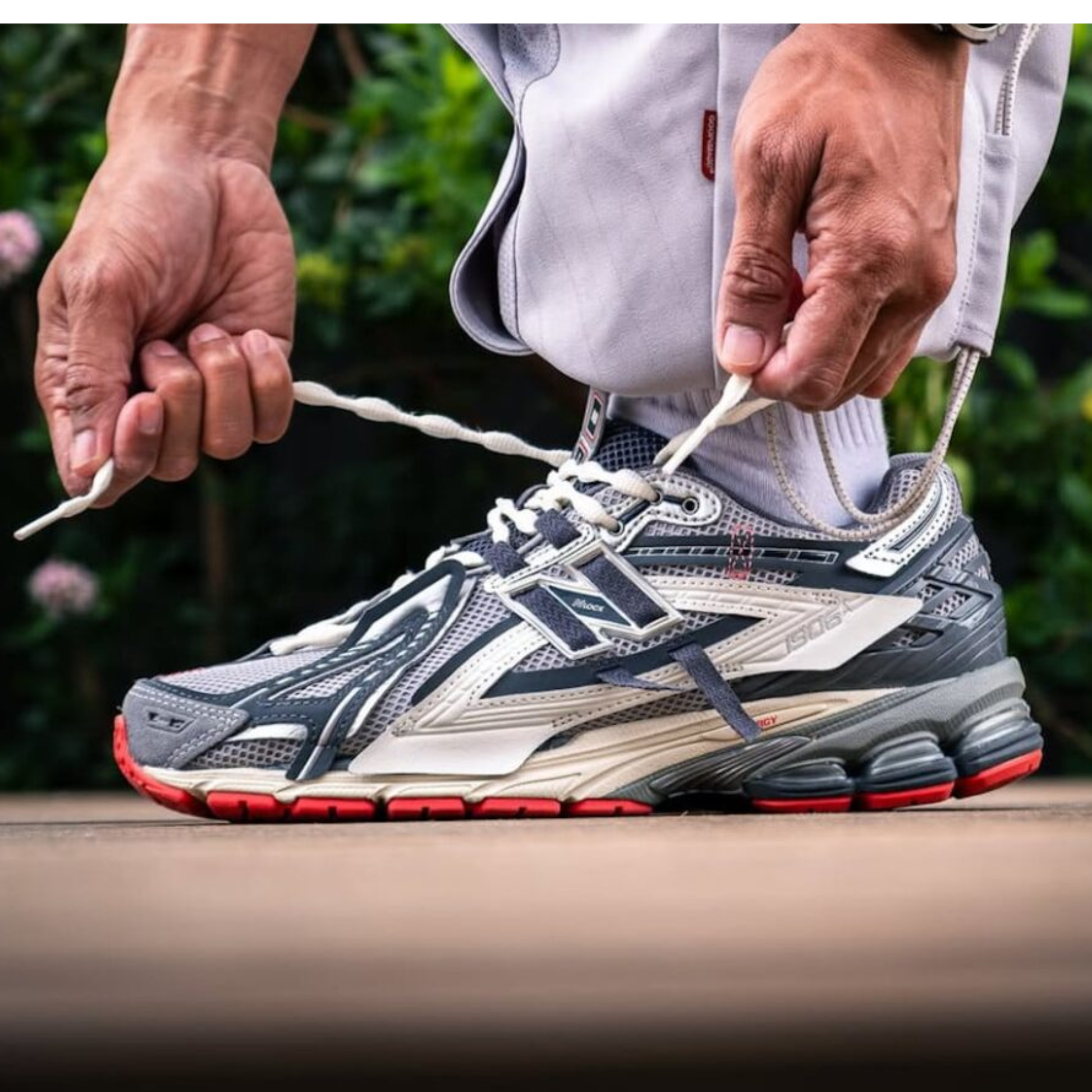 New Balance 1906A Slate Grey Drift Red - U1906AC