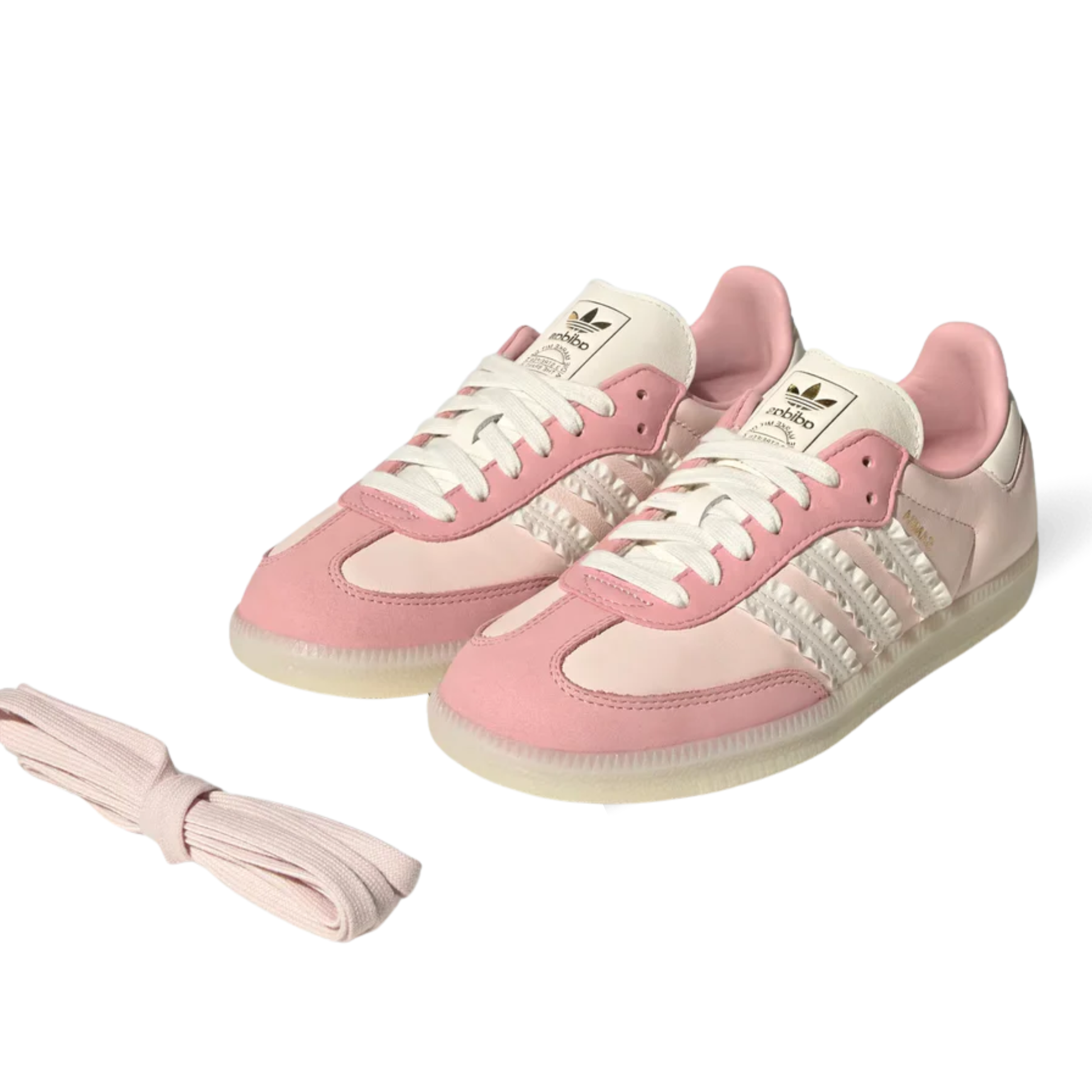 Adidas Samba Ruffle Stripes Pack Wonder Mauve - JR8830