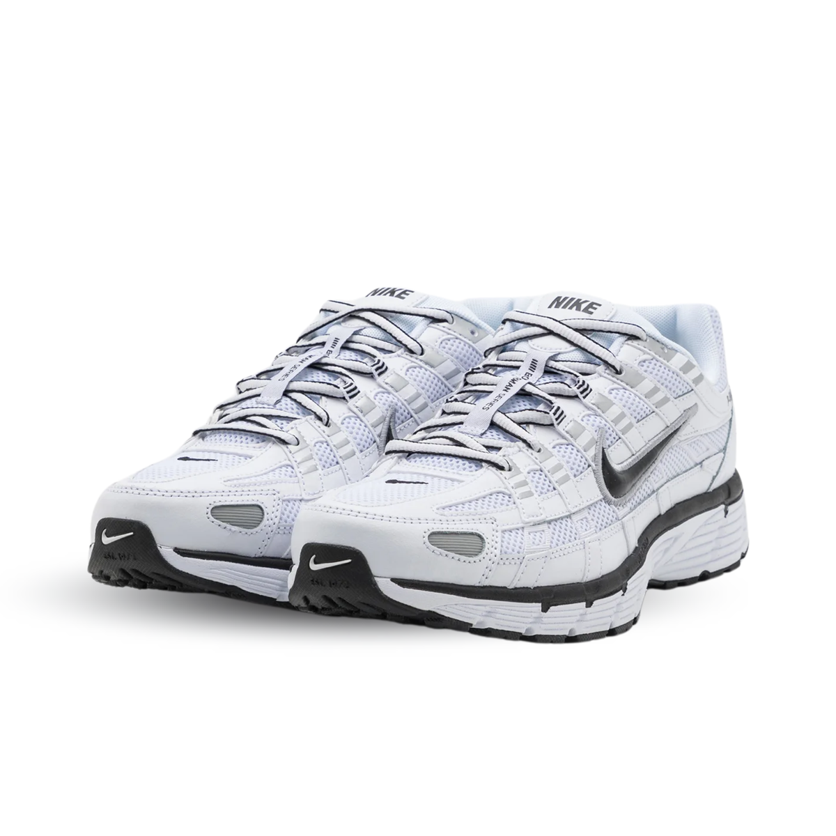 Nike P-6000 White Metallic Silver Black - CD6404-107
