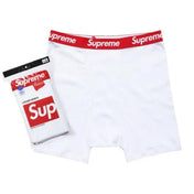 Supreme Hanes Boxer Briefs (4 Pack) White