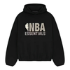 Fear of God Essentials NBA Black Grey Hoodie