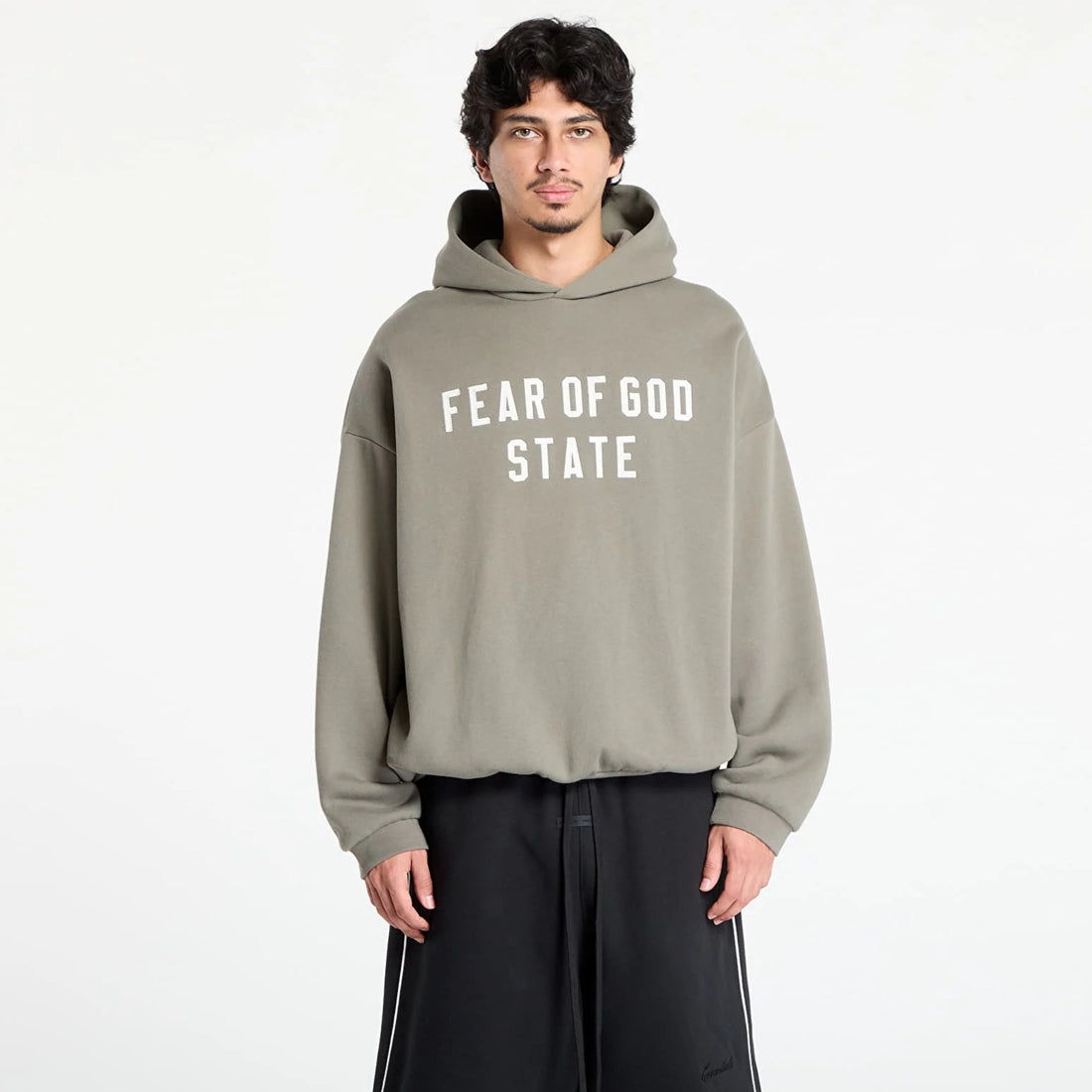 Fear of God Essentials 90s Hoodie Moss