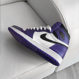 Air Jordan 1 Retro High OG Court Purple White