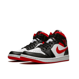 Air Jordan 1 Mid Gym Red Black White