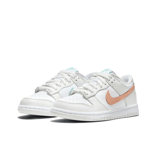 Nike Dunk Low White Bone Peach Aqua (GS)